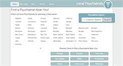 Desktop Screenshot of georgia.localpsychiatrists.com