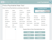 Tablet Screenshot of newmexico.localpsychiatrists.com