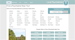 Desktop Screenshot of pennsylvania.localpsychiatrists.com