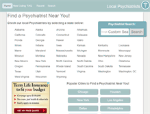 Tablet Screenshot of pennsylvania.localpsychiatrists.com