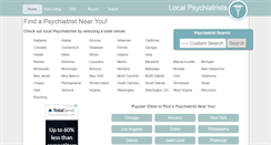 Desktop Screenshot of maine.localpsychiatrists.com
