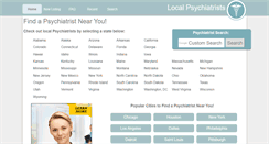 Desktop Screenshot of massachusetts.localpsychiatrists.com