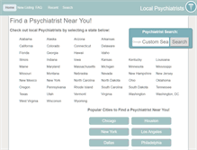 Tablet Screenshot of massachusetts.localpsychiatrists.com