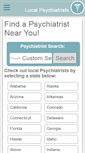 Mobile Screenshot of delaware.localpsychiatrists.com