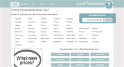 Desktop Screenshot of minnesota.localpsychiatrists.com