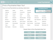 Tablet Screenshot of maryland.localpsychiatrists.com