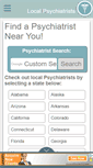 Mobile Screenshot of localpsychiatrists.com