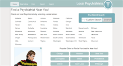 Desktop Screenshot of ohio.localpsychiatrists.com